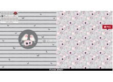 Jersey Panel - Frl. von Julie Little Bird told me pastell grau